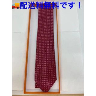 エルメス(Hermes)の【新品・未使用品】HERMES エルメス 038188T シルク ネクタイ H柄(ネクタイ)