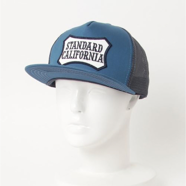 STANDARD CALIFORNIA(スタンダードカリフォルニア)のSTANDARD CALIFORNIA Logo Wappen Mesh Cap メンズの帽子(キャップ)の商品写真