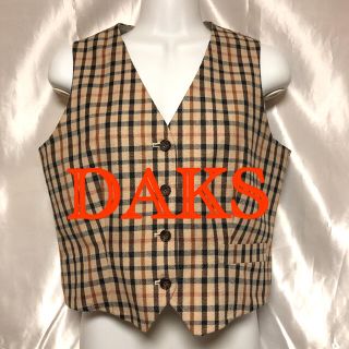 ✨極美品✨ DAKS ベスト チェック柄 ジレ ダックス 9 ハウスチェック