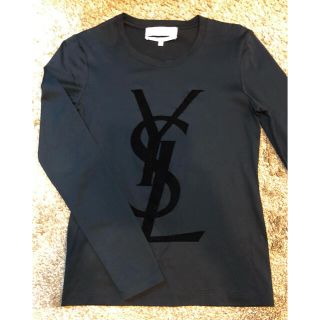 サンローラン(Saint Laurent)のサンローラン　ロングTシャツ【美品】(Tシャツ(長袖/七分))