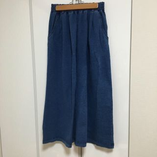 ビームス(BEAMS)のBEAMS HEARTデニム風スカート(ロングスカート)