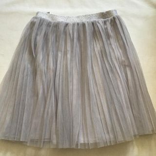ユニクロ(UNIQLO)のキッズ　140 チュールスカート　プリーツスカート(スカート)