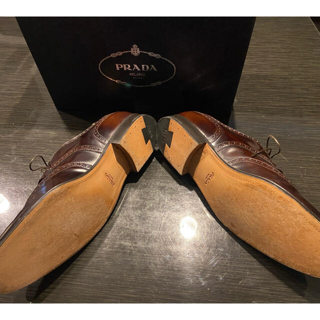 PRADA(プラダ)のPRADA プラダ メンズ シューズ ビジネス ドレス 27.5 〜 28.5㎝ メンズの靴/シューズ(ドレス/ビジネス)の商品写真