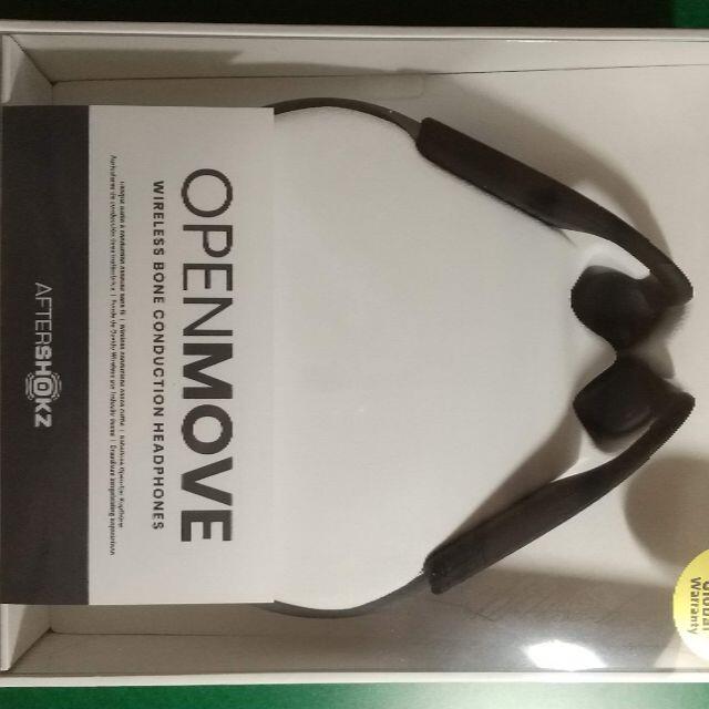 【未開封新品】(新製品) Aftershokz OpenMove グレイ　骨伝導ランニング