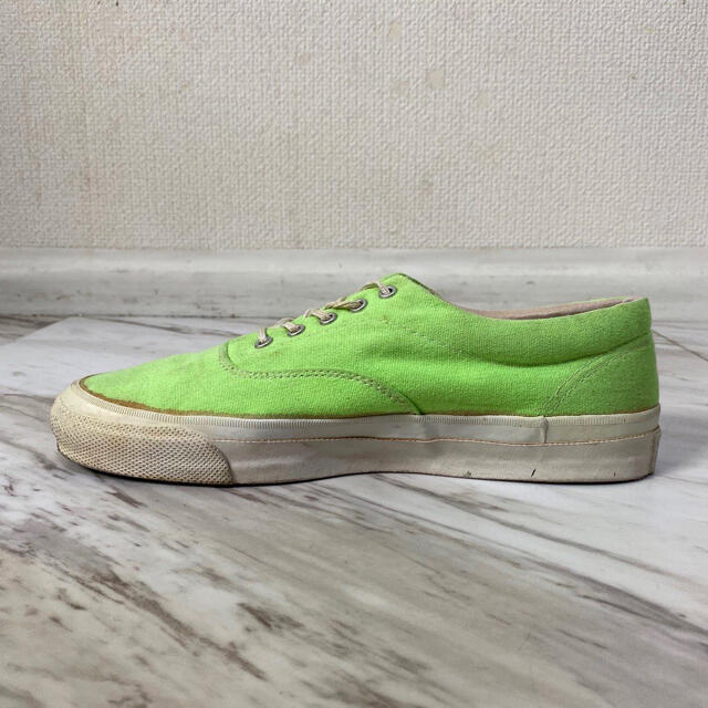 vintage 80s usa製 蛍光緑 グリーン SKIDGRIP スニーカー 売上実績NO.1