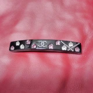 シャネル バレッタ/ヘアクリップ(ピンク/桃色系)の通販 39点 ...