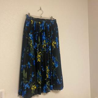 ユナイテッドアローズ(UNITED ARROWS)のユナイテッドアローズ　花柄　スカート(ひざ丈スカート)