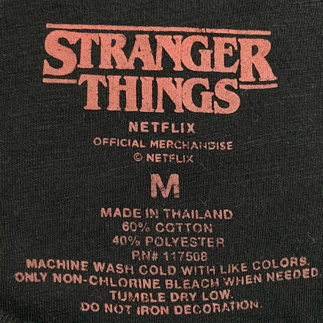 ストレンジャーシングス Tシャツ stranger things Netflix