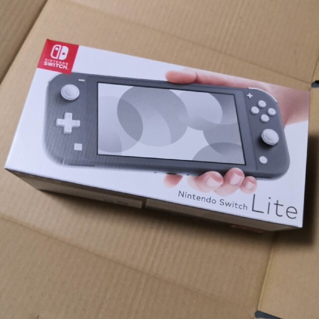 超高質で人気の Nintendo Switch Liteグレー 本体 新品未開封 家庭用