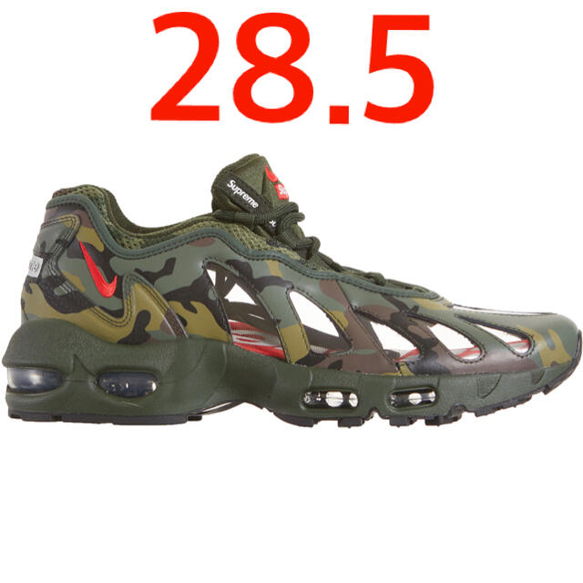 Supreme(シュプリーム)のsupreme Nike air max 96 Camo 28.5cm  メンズの靴/シューズ(スニーカー)の商品写真