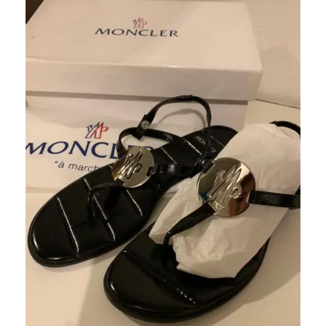 新品】モンクレール MONCLER トングサンダル ブラック | loneoakpoint.com