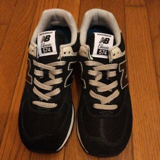 ニューバランス(New Balance)のまみ様売約済  New Balance レディース574 黒 (スニーカー)