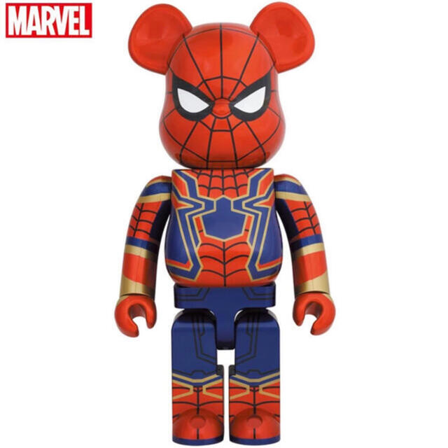 MEDICOM TOY(メディコムトイ)のBE@RBRICK IRON SPIDER 1000％ エンタメ/ホビーのフィギュア(その他)の商品写真