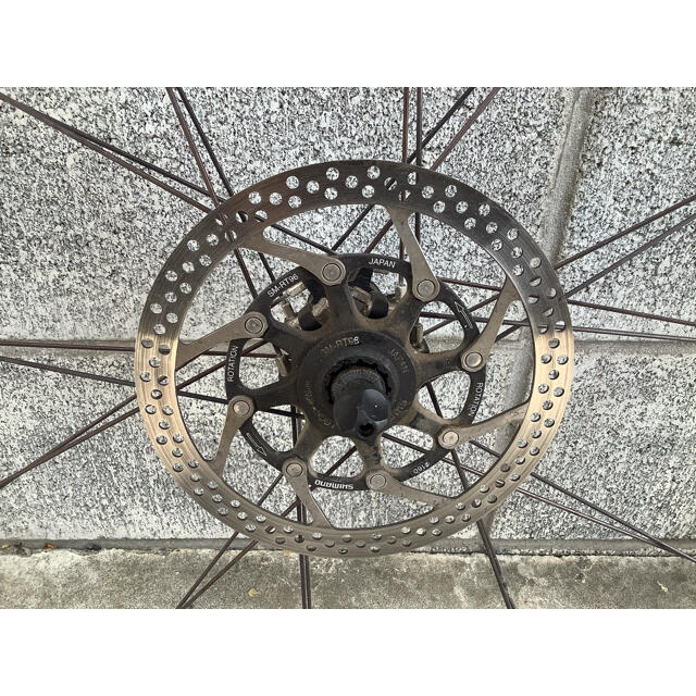 SHIMANO(シマノ)のシマノ　MTB前後ホイール　26インチ　WH-M765 ローター・スプロケット付 スポーツ/アウトドアの自転車(パーツ)の商品写真