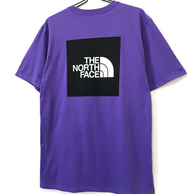 THE NORTH FACE(ザノースフェイス)のレアカラー ☆ 新品 ノースフェイス BOX Tシャツ パープル 紫 L ~ メンズのトップス(Tシャツ/カットソー(半袖/袖なし))の商品写真