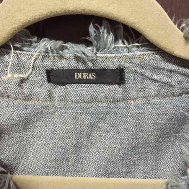 DURAS(デュラス)のDURAS♡パールデニムジャケット レディースのジャケット/アウター(Gジャン/デニムジャケット)の商品写真