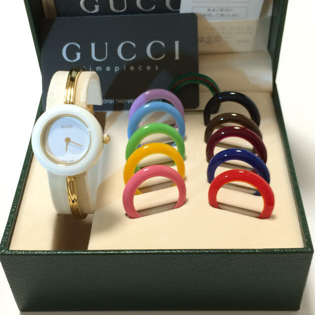 Gucci(グッチ)の2.新品同様 グッチ GUCCI 時計 チェンジベゼル レディースのファッション小物(腕時計)の商品写真