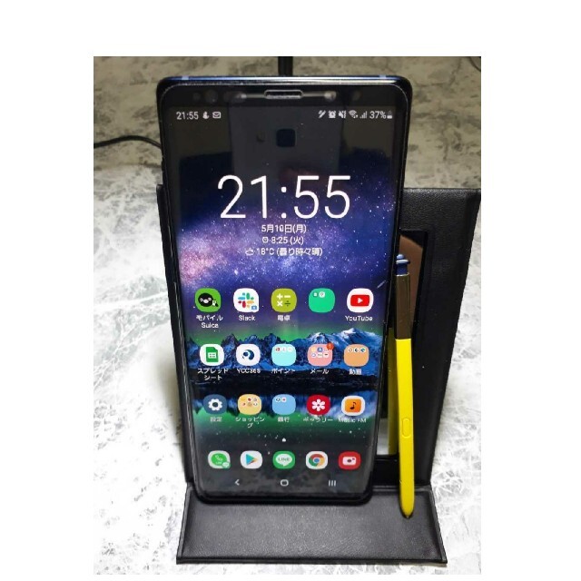 【美品】galaxy note9 scv40 simロック解除済み