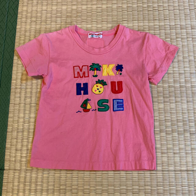 mikihouse(ミキハウス)のミキハウス 半袖Tシャツ ノースフェイス パタゴニア ユニクロ ファミリア キッズ/ベビー/マタニティのキッズ服女の子用(90cm~)(Tシャツ/カットソー)の商品写真