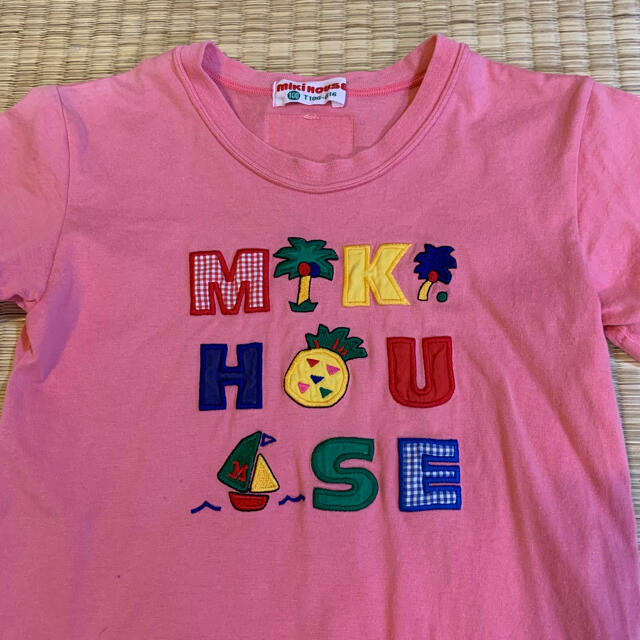 mikihouse(ミキハウス)のミキハウス 半袖Tシャツ ノースフェイス パタゴニア ユニクロ ファミリア キッズ/ベビー/マタニティのキッズ服女の子用(90cm~)(Tシャツ/カットソー)の商品写真