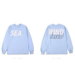 シー(SEA)のSEA L/S T-SHIRT Sax White Wind And Sea L(Tシャツ(長袖/七分))