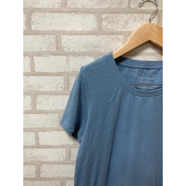 BAYFLOW(ベイフロー)のBAYFLOW レディース プルオーバー XL 青 レディースのトップス(Tシャツ(半袖/袖なし))の商品写真