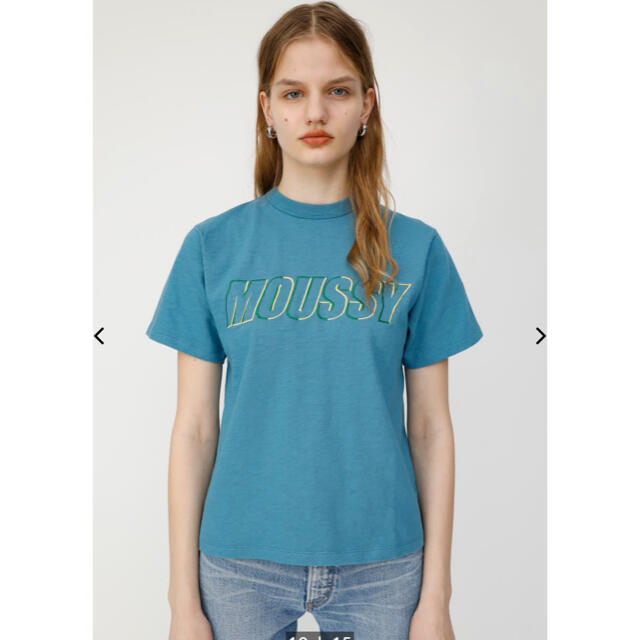 moussy(マウジー)のmoussy logoTシャツ メンズのトップス(Tシャツ/カットソー(半袖/袖なし))の商品写真