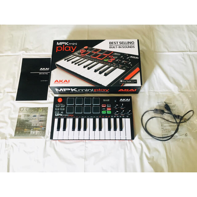 【良品★人気】AKAI MPK Mini Play スタンドアローン キーボード