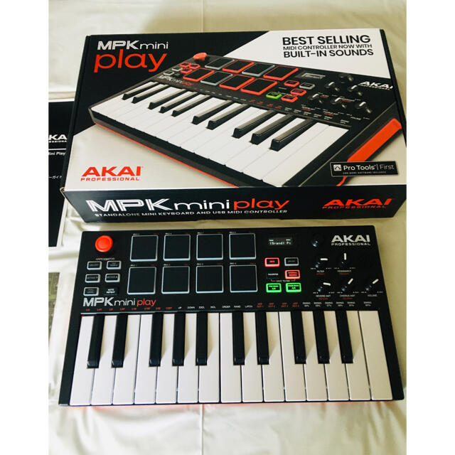 良品☆人気】AKAI MPK Mini Play スタンドアローン キーボード