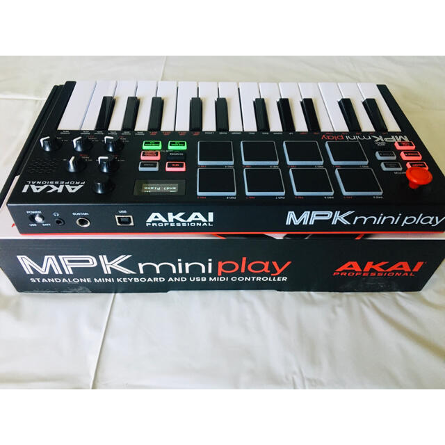 【良品★人気】AKAI MPK Mini Play スタンドアローン キーボード 6