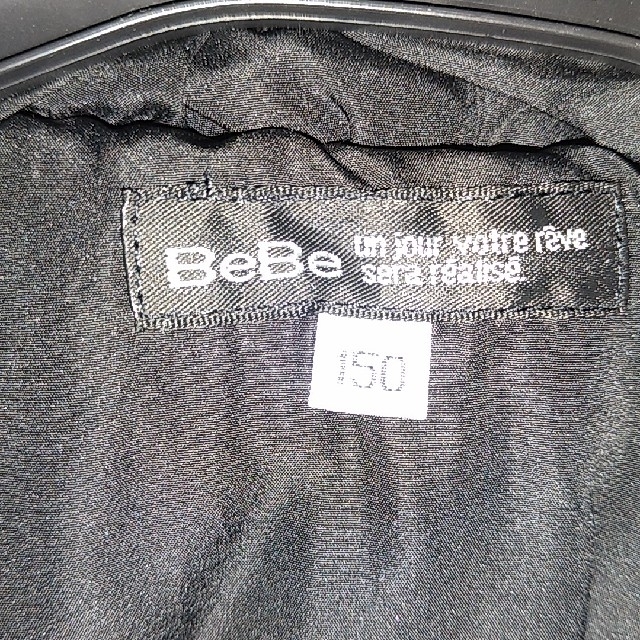 BeBe(ベベ)のBeBe　中綿ロングダウン　150㎝ キッズ/ベビー/マタニティのキッズ服女の子用(90cm~)(コート)の商品写真