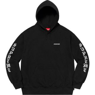 シュプリーム(Supreme)のSupreme Peace Hooded Sweatshirt 黒 M(パーカー)