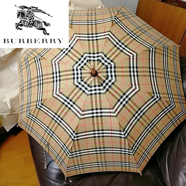 BURBERRY(バーバリー)のバーバリー  傘　雨傘　長傘　ノヴァチェック　ノバチェック　雨具 メンズのファッション小物(傘)の商品写真