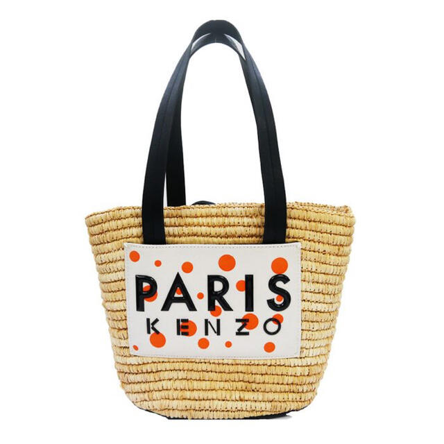 KENZO(ケンゾー)のKENZO ケンゾー ラタンバスケットBAG RAFFIA レディースのバッグ(かごバッグ/ストローバッグ)の商品写真