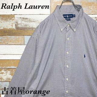 ラルフローレン(Ralph Lauren)の【ラルフローレン】【人気】90s BDシャツ 長袖 ビッグシルエット 刺繍ロゴ(シャツ)