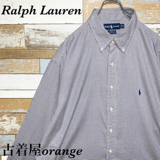 ラルフローレン(Ralph Lauren)の【ラルフローレン】【人気】90s BDシャツ 長袖 ビッグシルエット 刺繍ロゴ(シャツ)