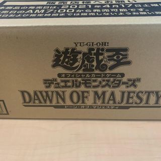 ユウギオウ(遊戯王)のドーンオブマジェスティ　1カートン(Box/デッキ/パック)