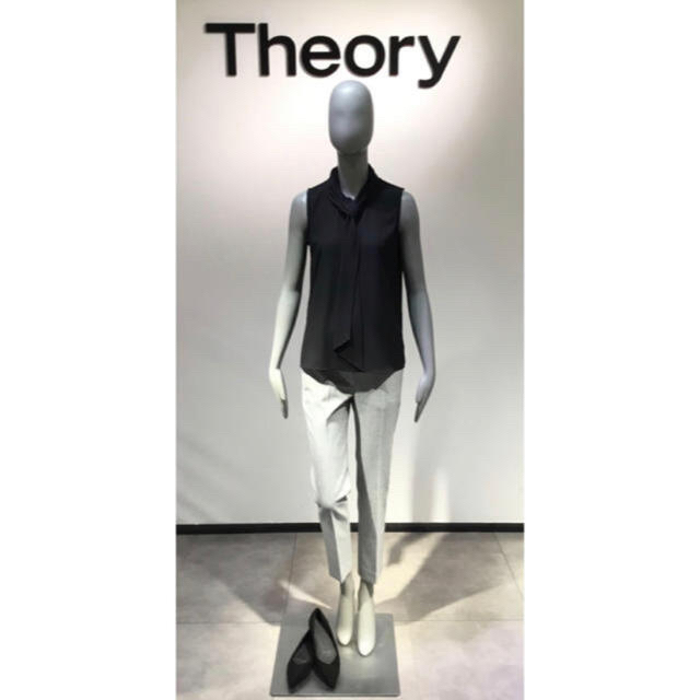 theory ボウタイノースリーブブラウスの通販 by yu♡'s shop｜セオリーならラクマ - Theory 18aw 限定30％OFF