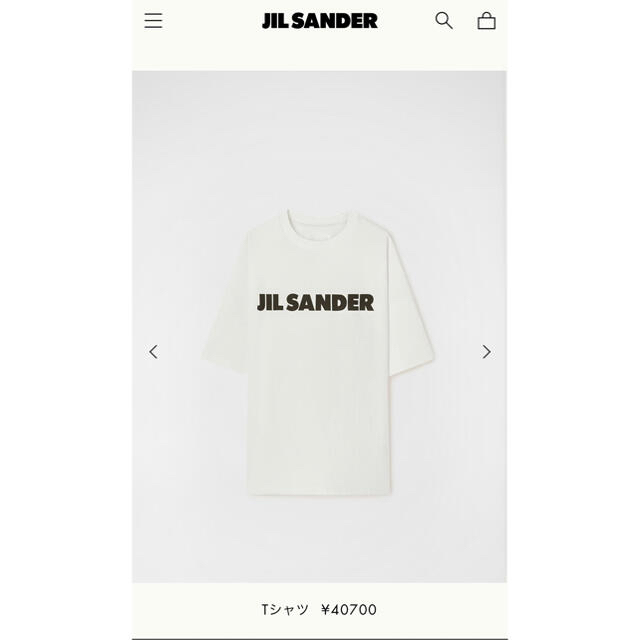 jil sander tシャツ