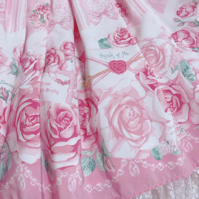 Angelic - Angelic Pretty Romantic Rose Letter スカートの通販 by ねこ's shop｜アンジェリックプリティーならラクマ Pretty 得価超激得