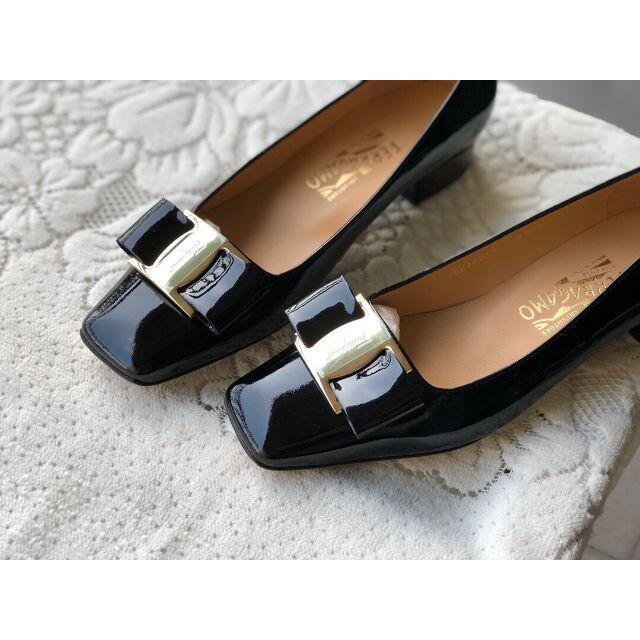 Ferragamo24.5cm  サルヴァトーレフェラガモ ハイヒール パンプス