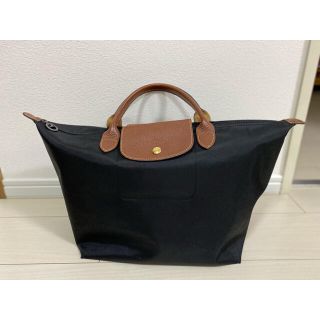 ロンシャン(LONGCHAMP)のロンシャン　ルプリアージュ　M ブラック　トートバッグ(トートバッグ)