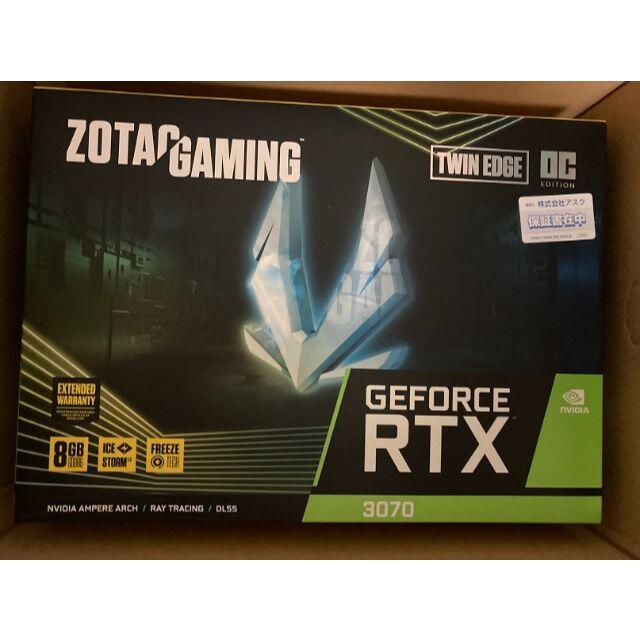 グラフィックボードZOTAC GAMING GeForce RTX 3070 Twin Edge