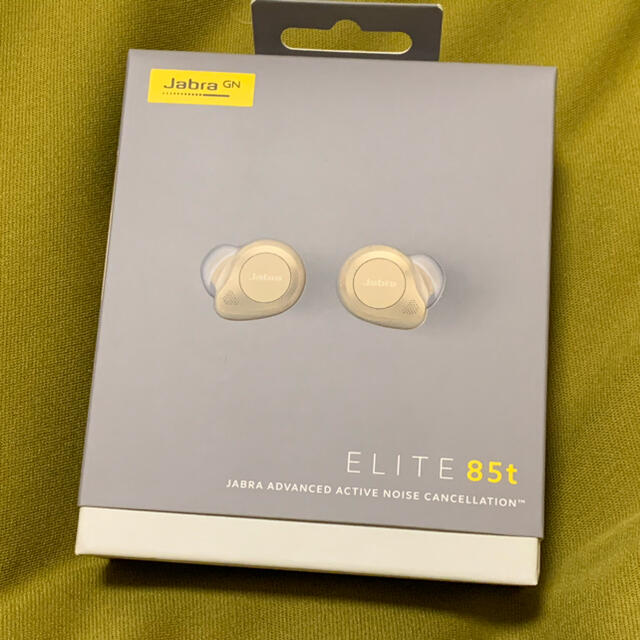 【ほぼ新品】Jabra elite 85t ゴールドベージュ