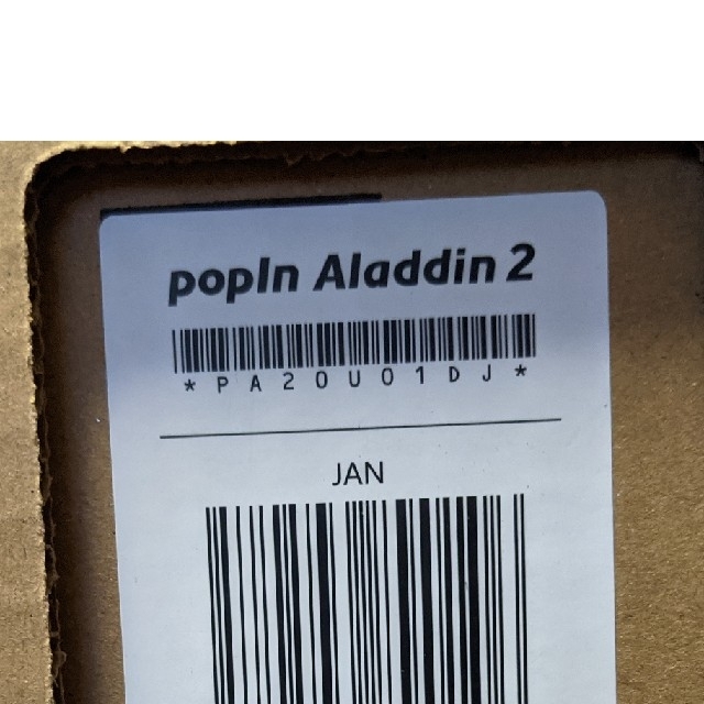 popIn Aladdin 2 領収書付き スマホ/家電/カメラのテレビ/映像機器(プロジェクター)の商品写真