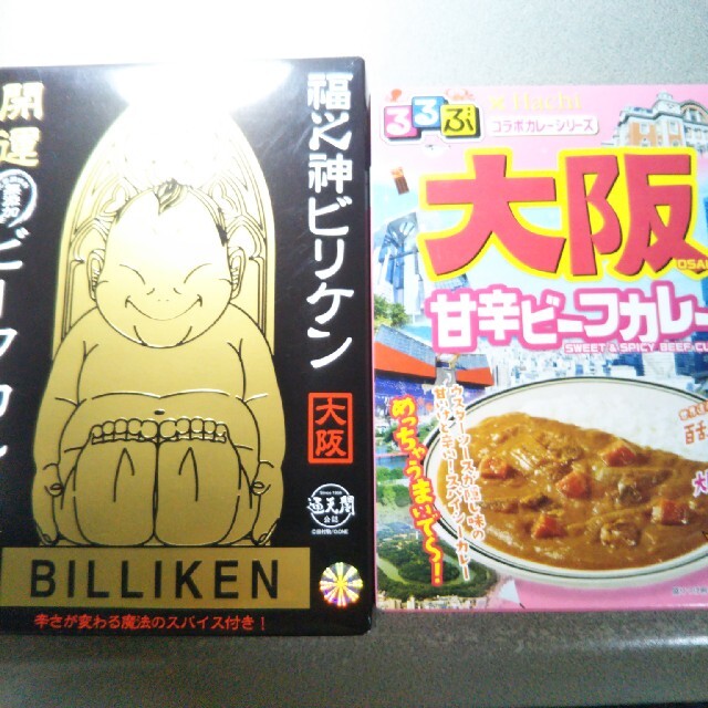 pota様確認用　カレー２点セット 食品/飲料/酒の加工食品(レトルト食品)の商品写真