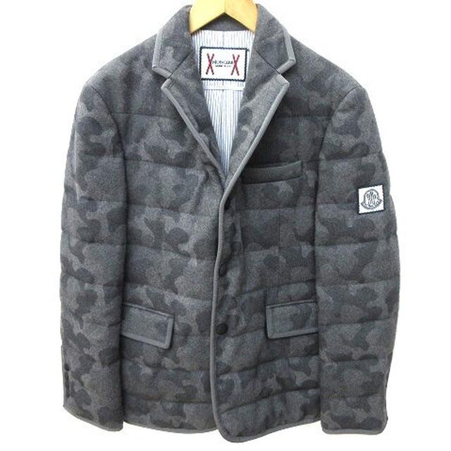 MONCLER(モンクレール)のモンクレール ガムブルー byトムブラウン テーラードジャケット ダウン S  メンズのジャケット/アウター(テーラードジャケット)の商品写真