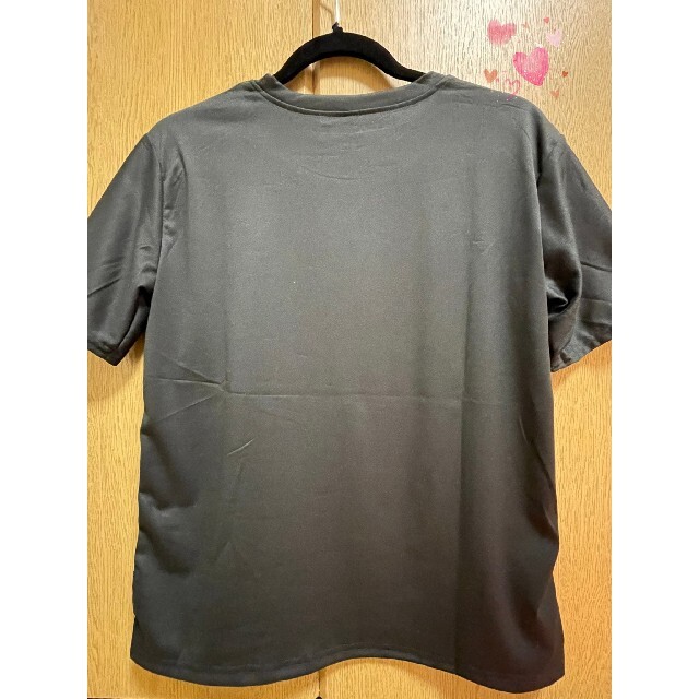 XXLサイズ　ブラック　黒　スマイルTシャツ オーバーサイズ ビッグシルエット  レディースのトップス(Tシャツ(半袖/袖なし))の商品写真