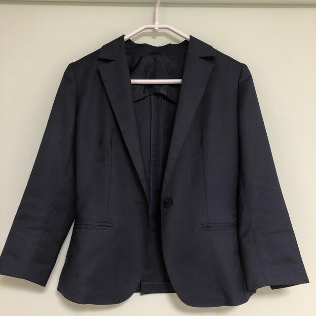 THE SUIT COMPANY(スーツカンパニー)のThe suite company 夏用スーツ上下 ネイビー レディースのフォーマル/ドレス(スーツ)の商品写真