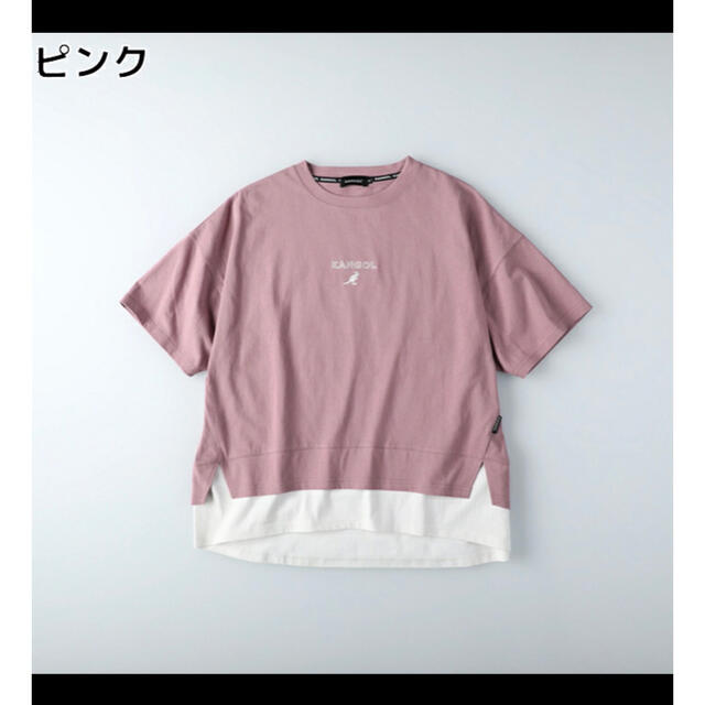 新品　フェイクレイヤードTシャツ　ウィメンズ メンズのトップス(Tシャツ/カットソー(半袖/袖なし))の商品写真